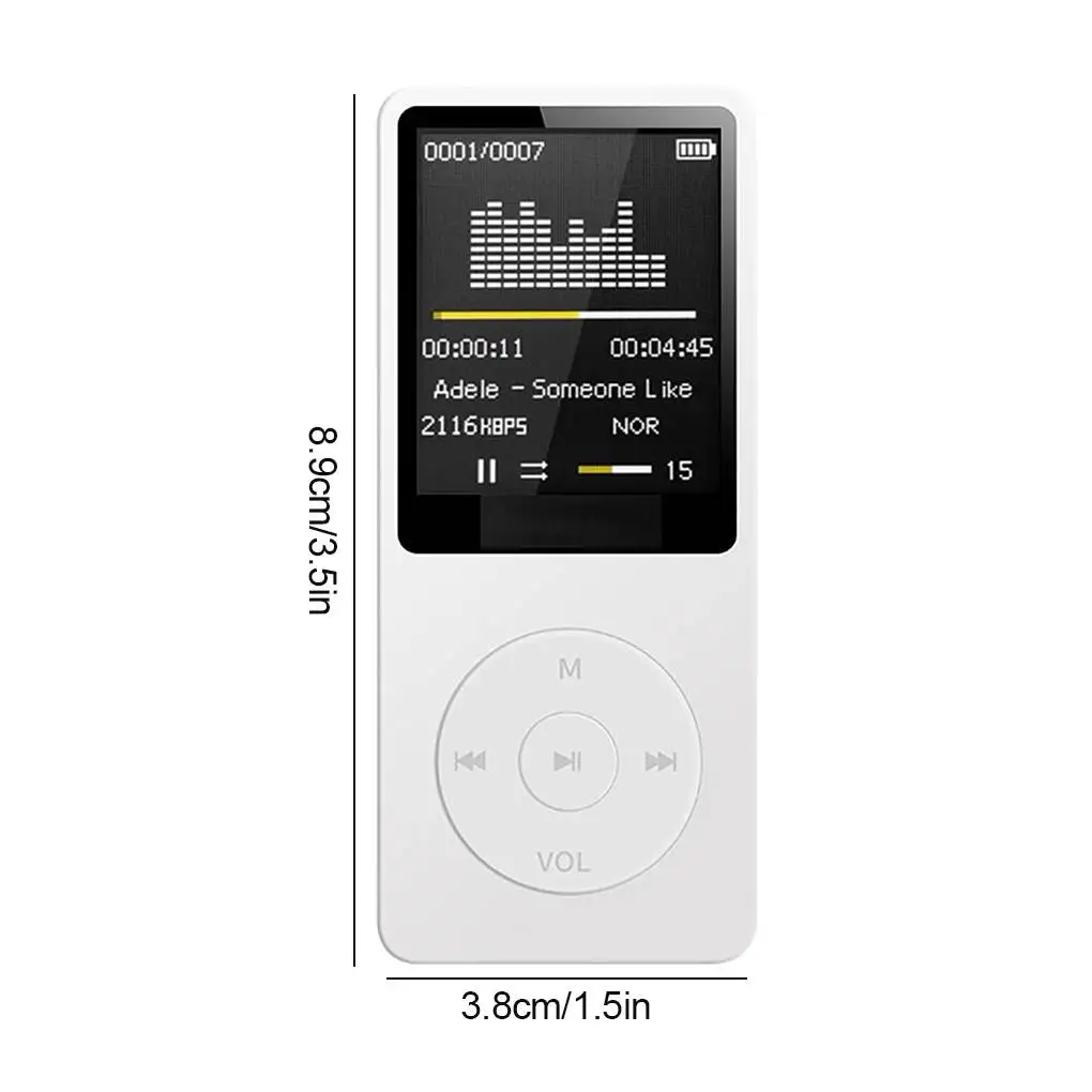 Lecteur MP3 Portable, enregistrement Rechargeable, médias de Conduction du bruit, jeu de musique de Sport de poche sans perte avec microphone, Machine de baladeur — 8/10