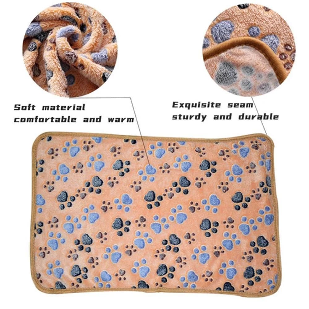 Couverture douce et moelleuse pour animaux de compagnie, haute qualité, motif de dessin animé mignon, polymères pour animaux de compagnie, chaude et confortable pour chats et chiens — 5/10