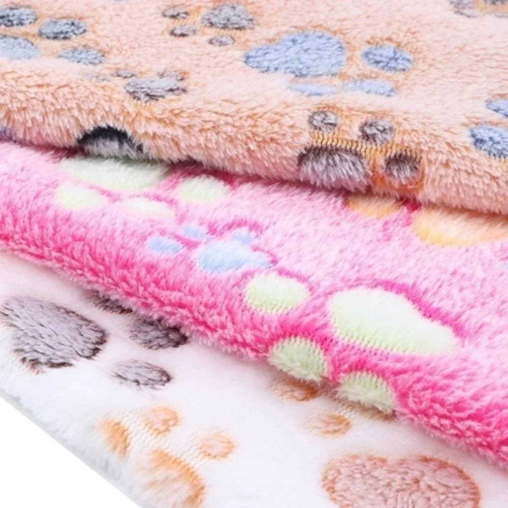 Couverture douce et moelleuse pour animaux de compagnie, haute qualité, motif de dessin animé mignon, polymères pour animaux de compagnie, chaude et confortable pour chats et chiens — 2/10