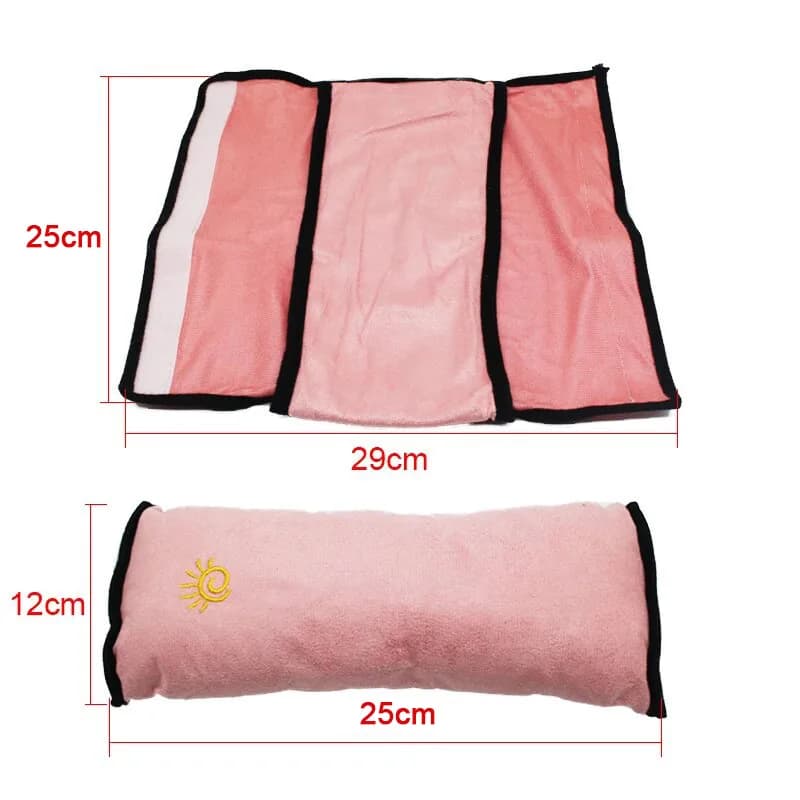 Coussin d'épaule pour enfants, ceinture de sécurité intérieure de voiture, coussin de poitrine universel, protection d'épaule de siège de voiture, coussinets d'oreiller pour enfants et femmes — 2/9