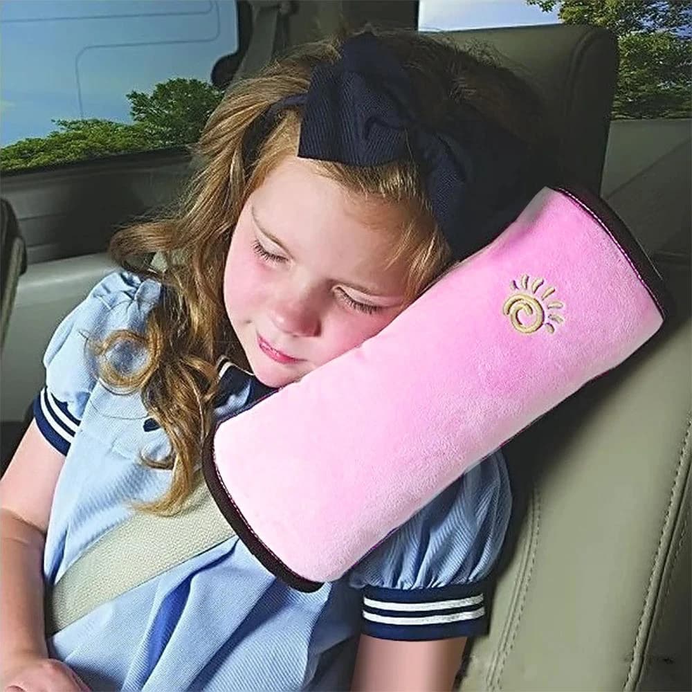 Coussin d'épaule pour enfants, ceinture de sécurité intérieure de voiture, coussin de poitrine universel, protection d'épaule de siège de voiture, coussinets d'oreiller pour enfants et femmes — 3/9