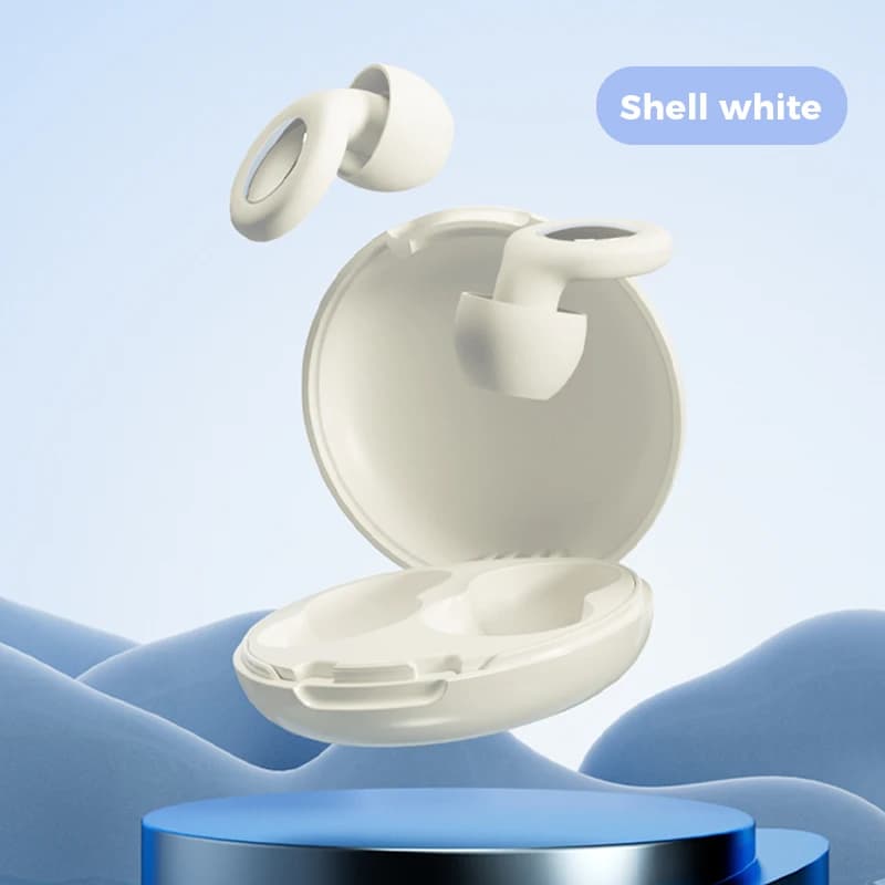 Sleeping Silicone Earplugs 25dB Noise Canceling Hearing Protection Reusable Earplugs for Sleep Focus Concerts Work Study — 8/10