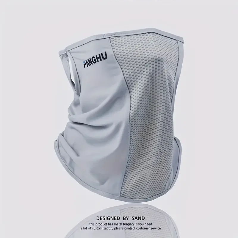 Máscaras de ciclismo headwear bandana bandana rosto cachecol máscara pescoço balaclava respirável leve vento fresco caminhadas ao ar livre máscara de seda gelo — 7/10