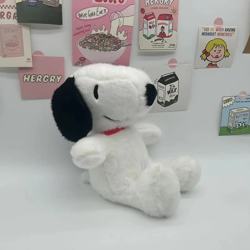 30 cm dessin animé mignon Snoopy en peluche oreiller canapé dos en peluche poupée cadeaux pour les enfants — 5/6