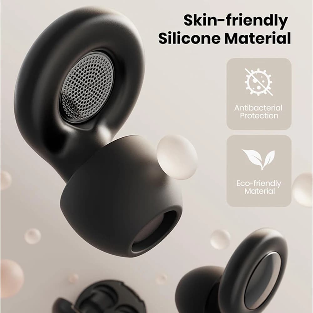 Sleeping Silicone Earplugs 25dB Noise Canceling Hearing Protection Reusable Earplugs for Sleep Focus Concerts Work Study — 5/10