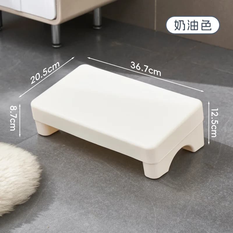 Apoio para os pés ergonômico PP sob a mesa, apoio para os pés confortável e que economiza espaço para trabalho de escritório, estudo, sofá, casa — 9/9