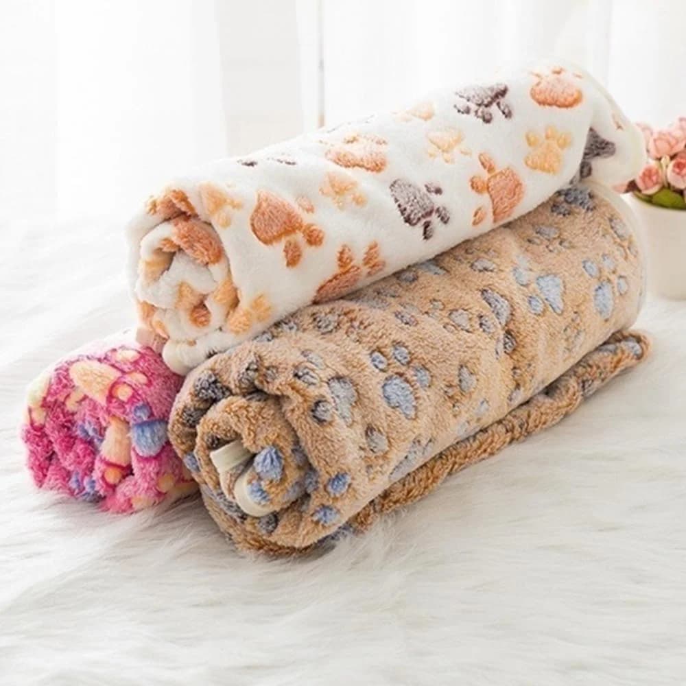 Couverture douce et moelleuse pour animaux de compagnie, haute qualité, motif de dessin animé mignon, polymères pour animaux de compagnie, chaude et confortable pour chats et chiens — 4/10