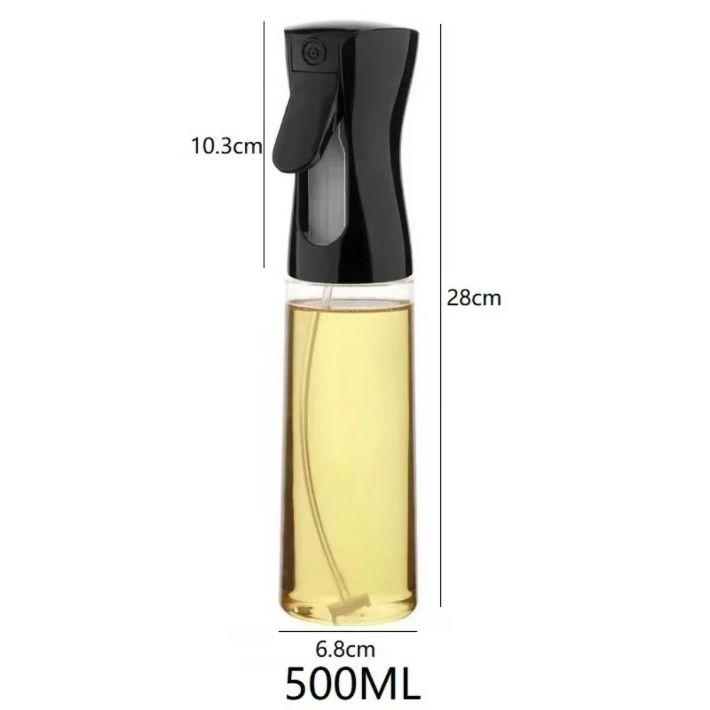 Spray d'huile pour la cuisson, bouteille distributrice d'huile d'olive, pulvérisateur, brume, vinaigre d'huile de qualité alimentaire réutilisable, bouteille de pulvérisation, accessoires de cuisine — 10/10