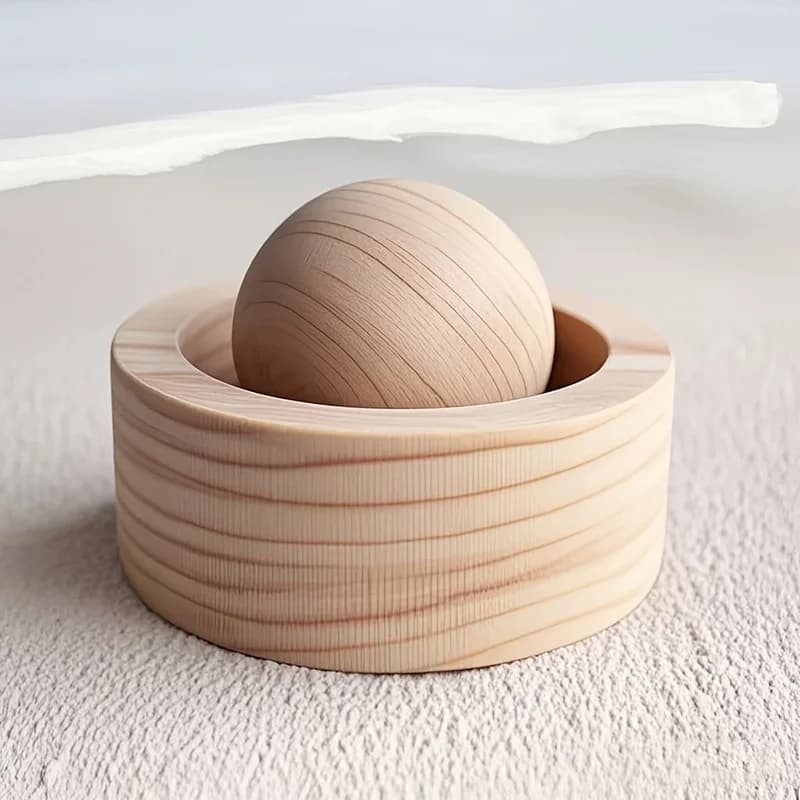 Diffuseur d'huiles essentielles pour voiture et maison – Mini diffuseur de parfum naturel mignon en bois adapté à la chambre à coucher, au salon et à la salle de bain — 8/8