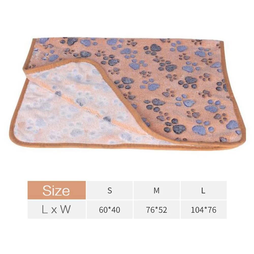 Couverture douce et moelleuse pour animaux de compagnie, haute qualité, motif de dessin animé mignon, polymères pour animaux de compagnie, chaude et confortable pour chats et chiens — 6/10