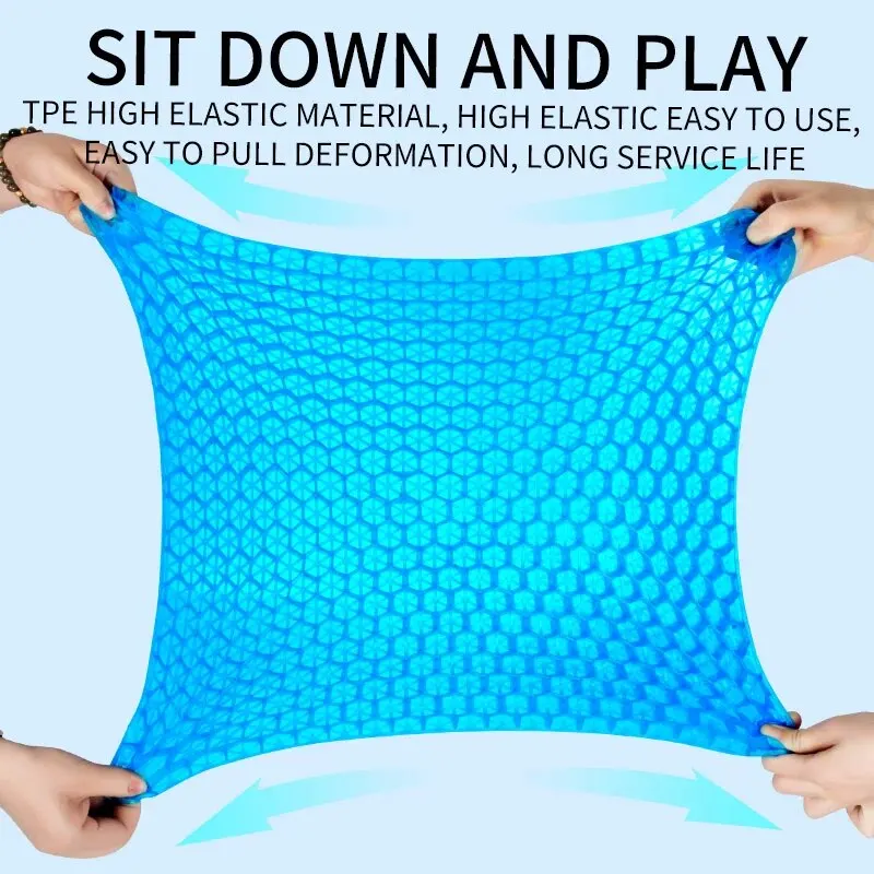 Gel Seat Cushion, Summer Breathable Honeycomb Design for Pressure Relief, Back Tailbone Pain, Wheelchair for Office & Home, Cars — 5/8