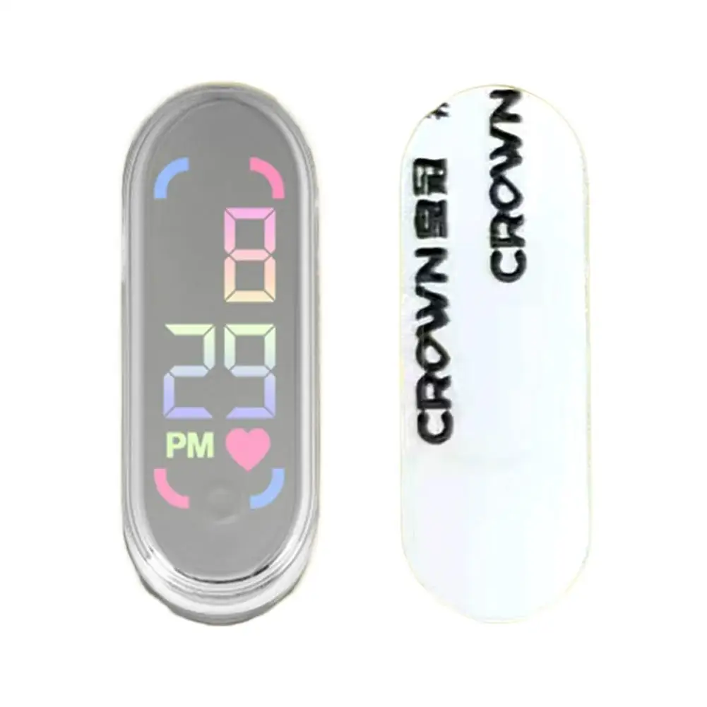 Horloge lumineuse pour moto et voiture, Mini montre de Sport à coller interne, étanche, mécanique, horloges Led, accessoires d'ornement automobile — 9/10