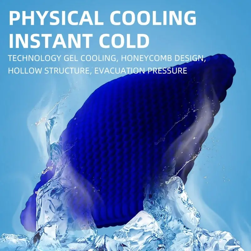 Gel Seat Cushion, Summer Breathable Honeycomb Design for Pressure Relief, Back Tailbone Pain, Wheelchair for Office & Home, Cars — 4/8