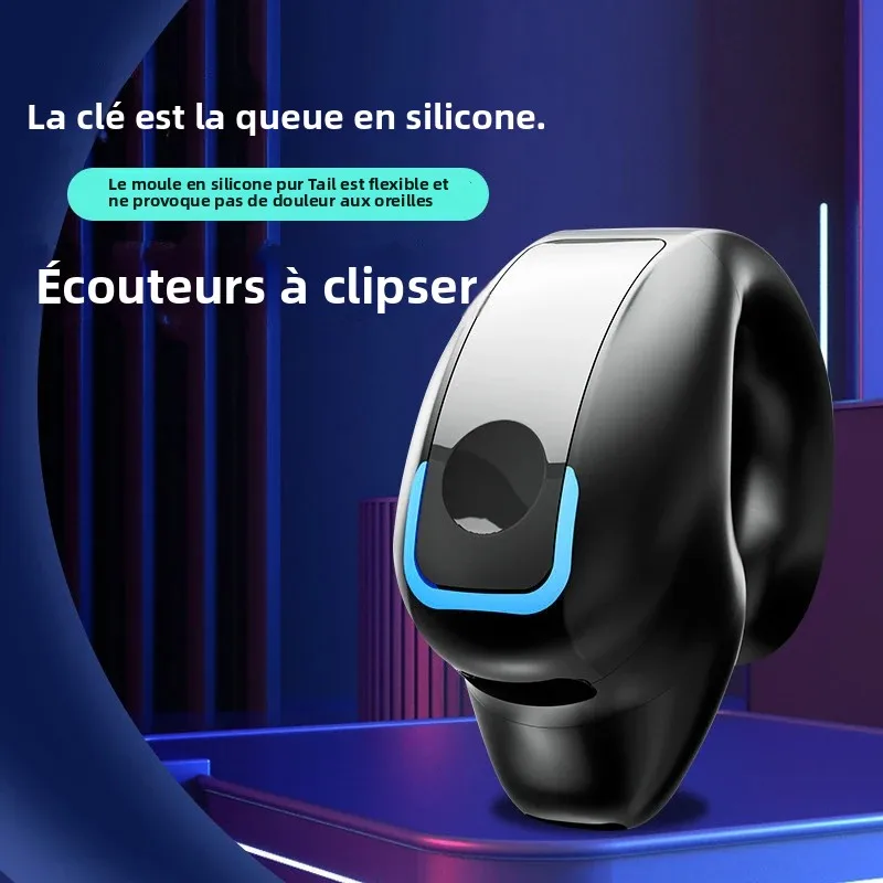 Écouteurs sans fil Bluetooth à conduction osseuse de haute qualité TWS, avec micro, pour le sport et réduction du bruit — 2/9